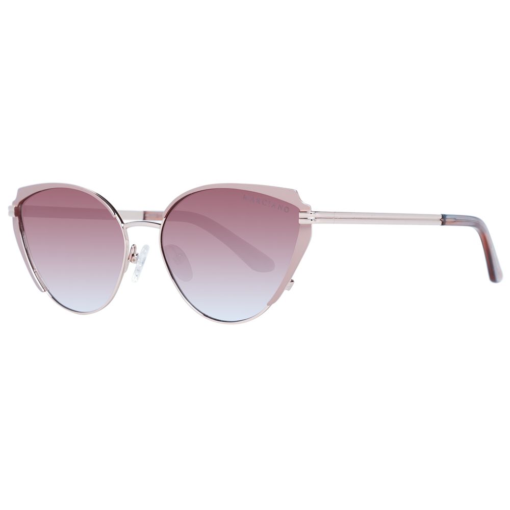 Marciano von Guess Sonnenbrille aus roségoldfarbenem Metall