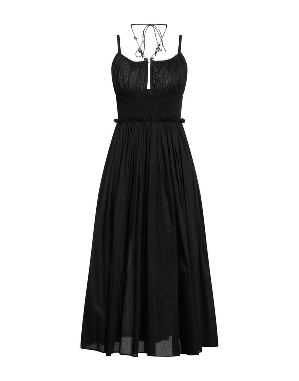 Midi Dress Cotton - Black - Maje Dresses