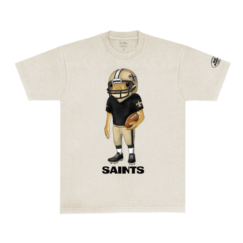 Bad Bunny x New Orleans Saints Concho T-Shirt Image