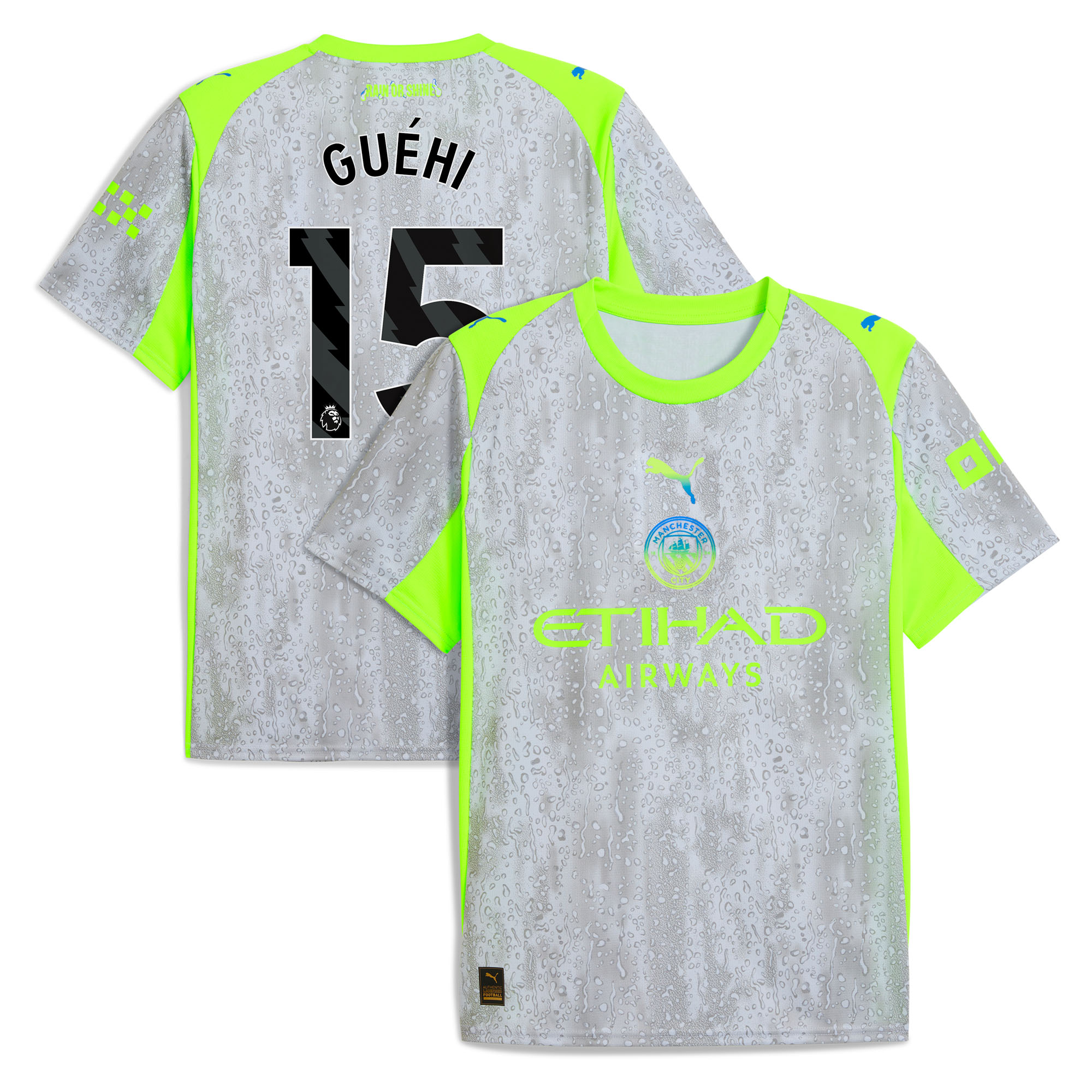 Manchester City PUMA Ausweichtrikot 2025-26 mit Aufdruck Guéhi 15 Image