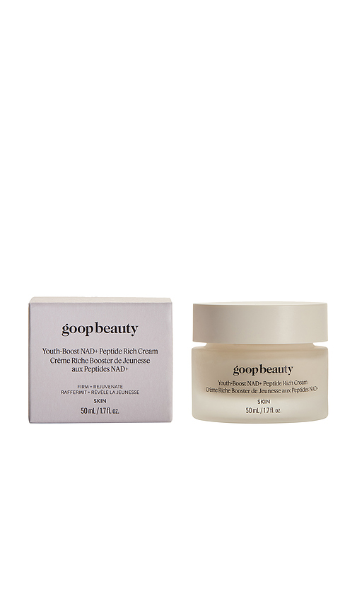 goop beauty Youth Boost NAD+ Peptide Rich Cream in Beauty: NA.