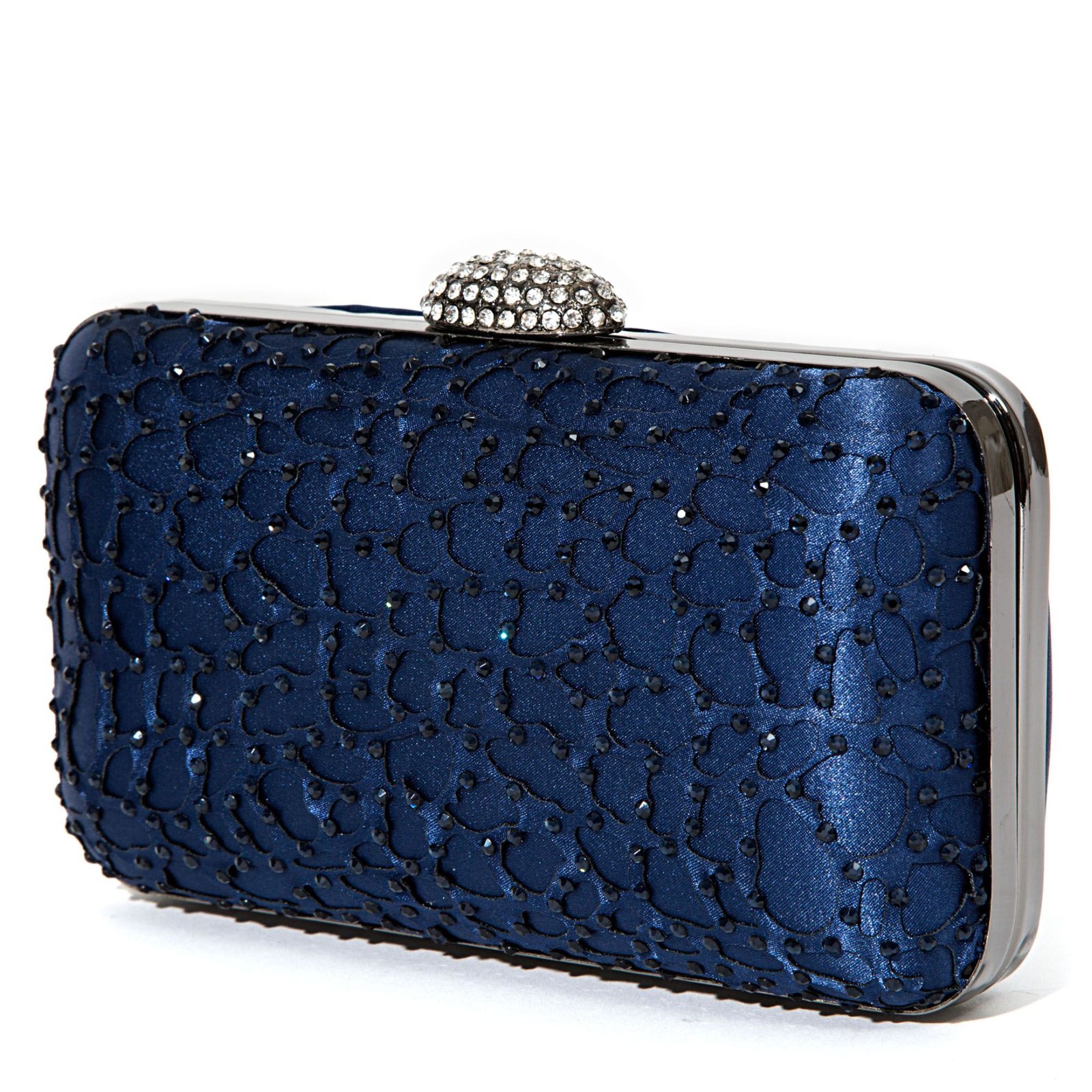 Lady Couture of NY Jewel Bag Navy
