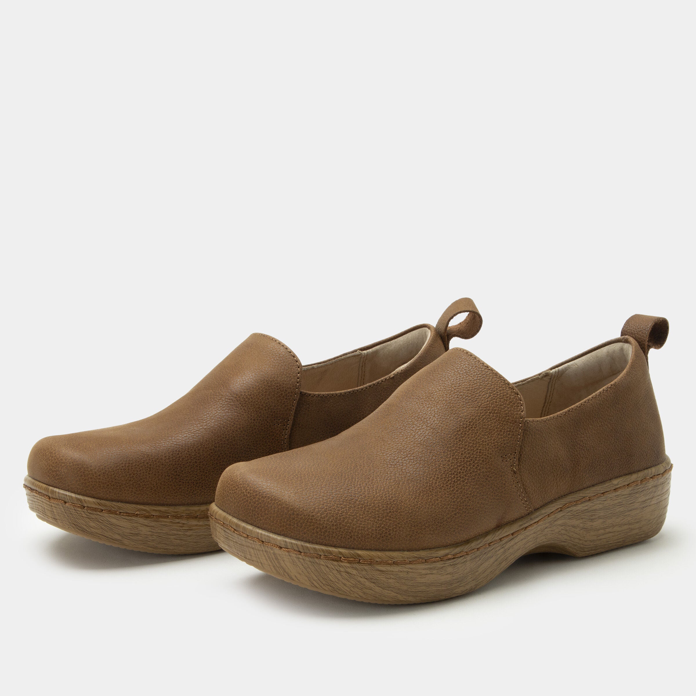 Women's Orygin Slip-On Clog by Alegria in Brown (Size 35 M)