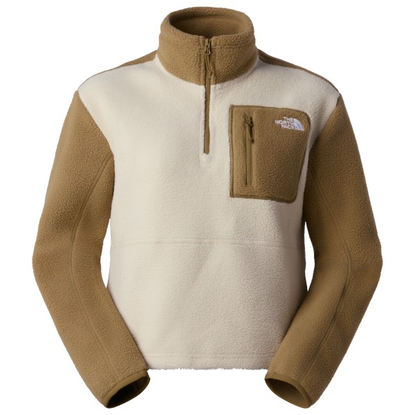 The North Face - Women's Yumiori 1/4 Zip - Fleecepullover Gr XXL beige/braun