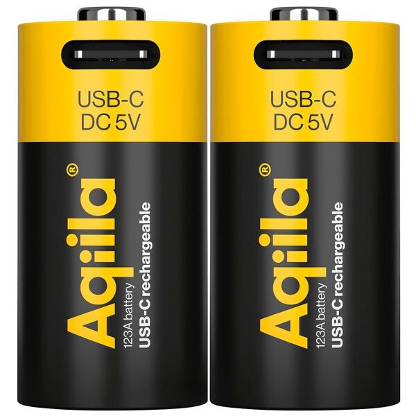 Aqiila USB-Akkus mit Ladekabel »USB-C« sonstiges 750 mAh