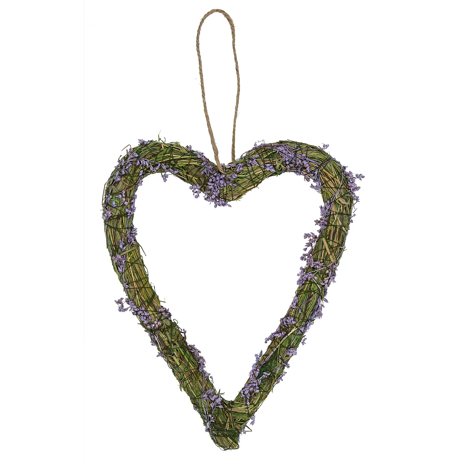 Deko-Herz Lavendel, 25 cm Image