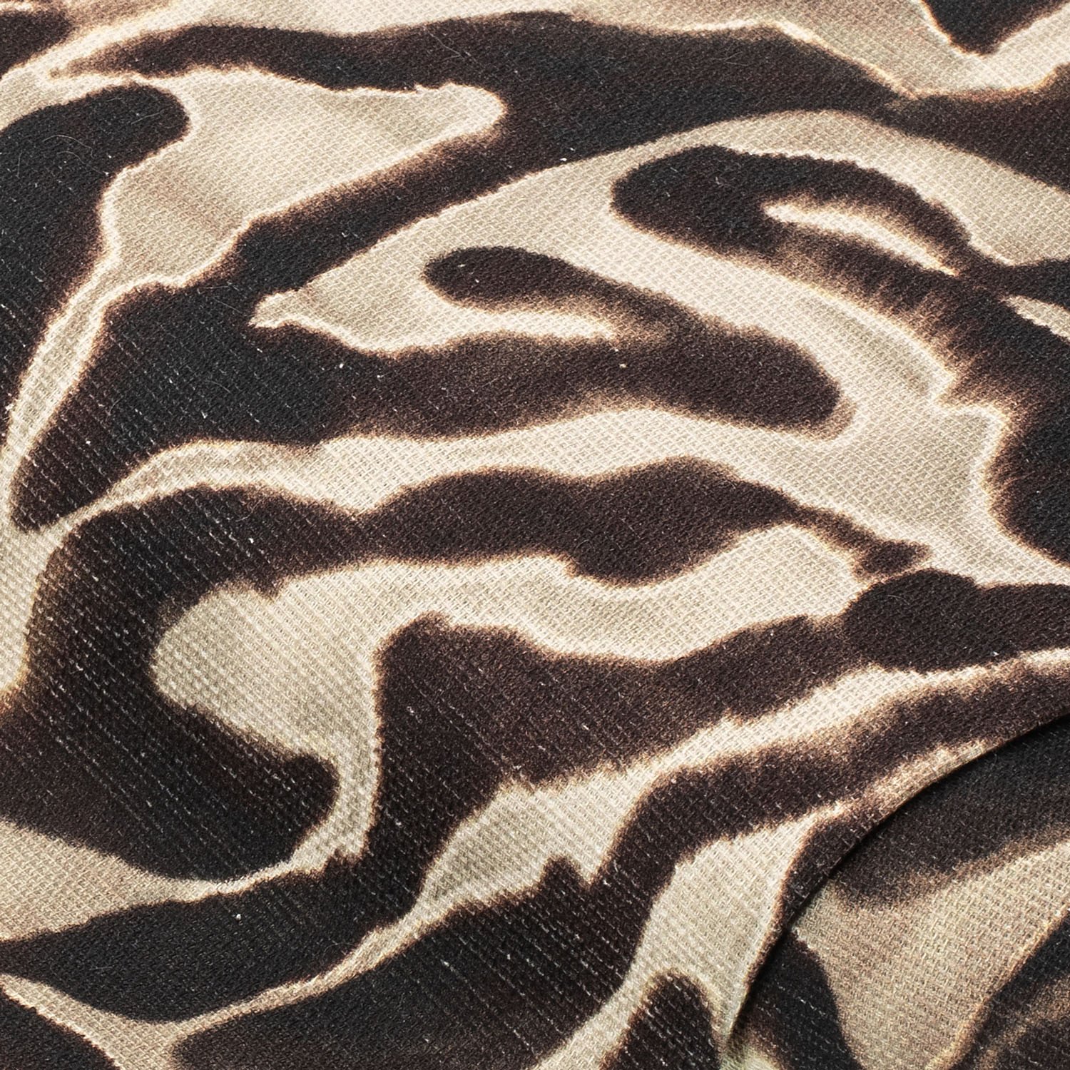 Baumwoll-Struktur-Canvas Animal, braun-color Image