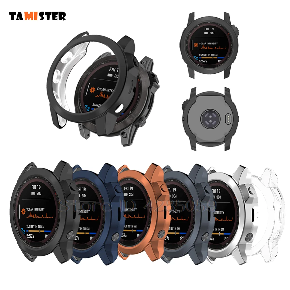 Schutzhülle Garmin Fenix 7 Smart Watch Protect Shell Schutzhülle Rahmen Überzug TPU Hülle für Fenix7 7S 7X Schutzhülle Image