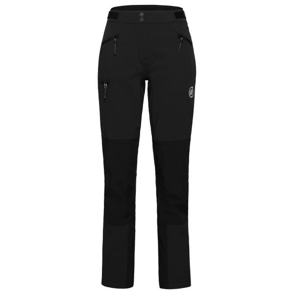 Mammut - Women's Courmayeur Softshell Pants - Tourenhose Gr 46 - Short schwarz