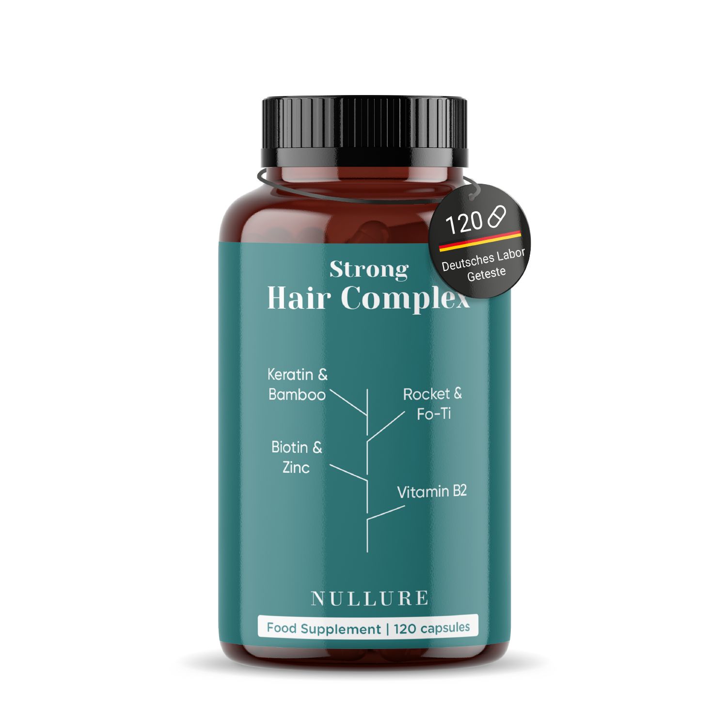 Nullure Complesso Hair Vitamins – Micronutrienti per la Cura dei Capel