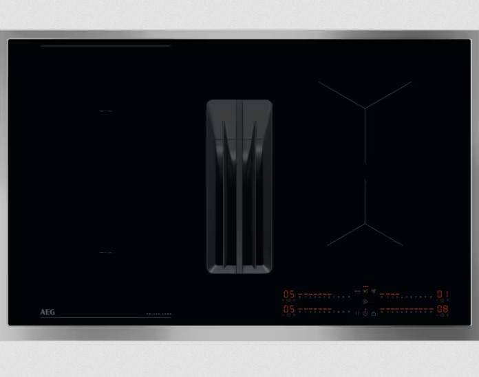 AEG Autarkes Kochfeld mit integriertem Dunstabzug / Serie 6000 Bridge XT / 80cm / Induktion OCH84B03XB Image