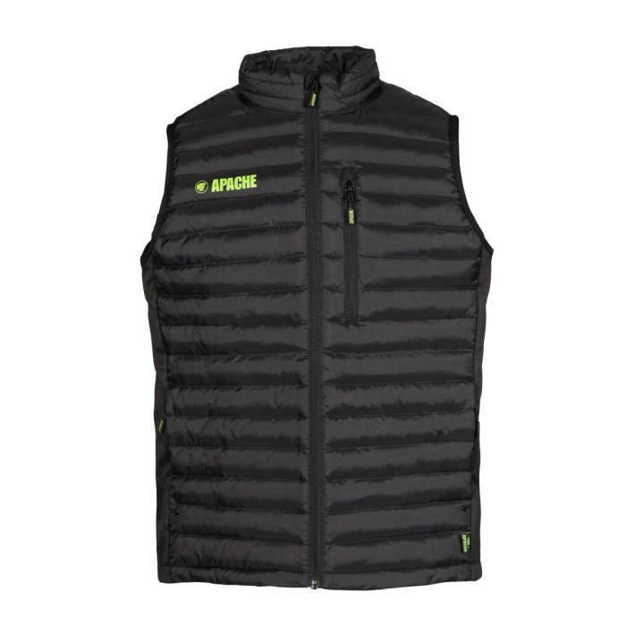 Apache Picton Mens Gilet Black - Size Large | Apache Sale | Discount Designer Brands