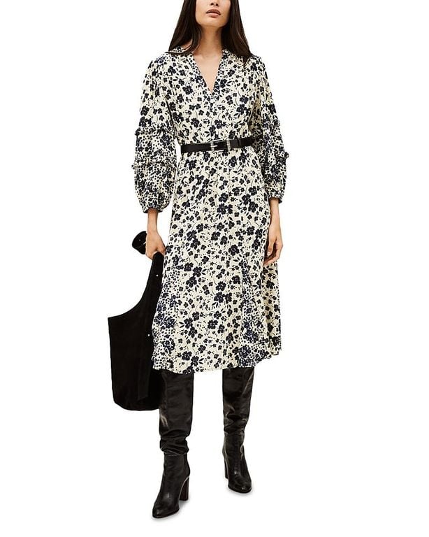 Minary Dress - White - Ba&sh Dresses