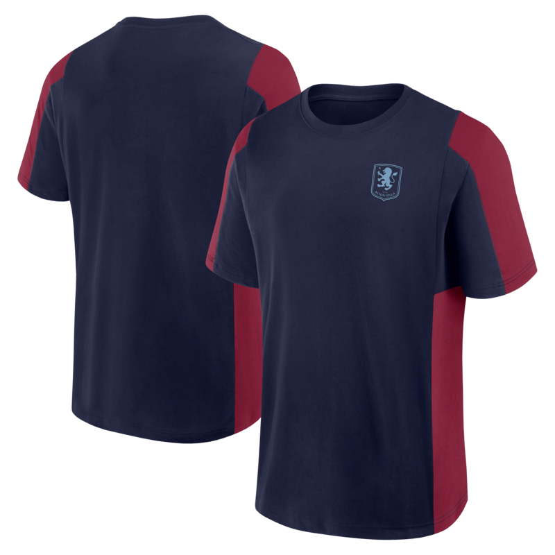 Aston Villa T-Shirt – Maritimes Blau – Herren Image