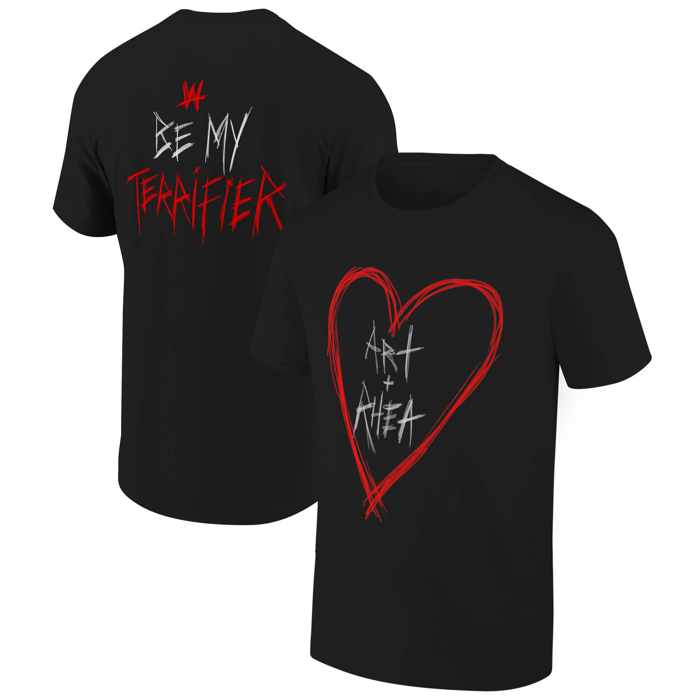 Ripple Junction Herren-T-Shirt „Black Rhea Ripley x Terrifier Be My Terrifier“ Image