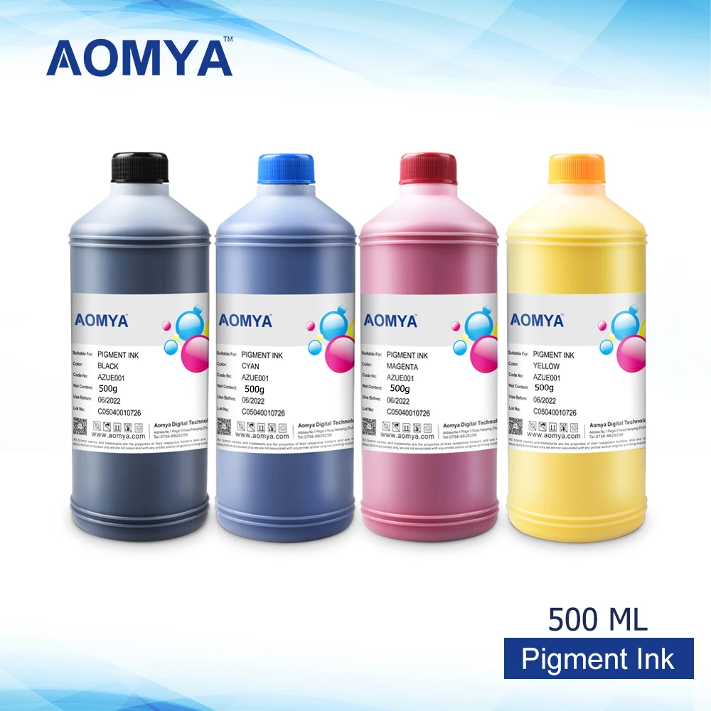 Aomya Pigment tinte für Epson Stylus Pro 500 p6000 p400 wasserdichte Tinte ml Image