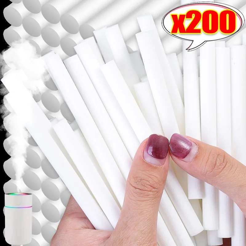 10/200x Ersatz Baumwolle Schwamm Stick für USB Luftbefeuchter Aroma Diffusor Nebel Maker Luftbefeuchter Baumwolle Tupfer Schlafzimmer Versorgung Image