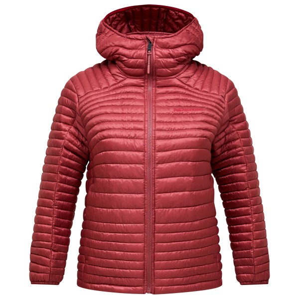 Peak Performance - Women's Monolight Liner Hood - Kunstfaserjacke Gr L rot