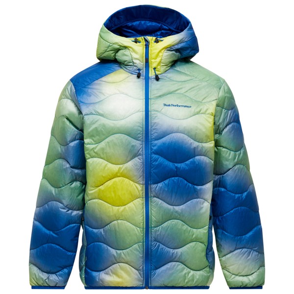 Peak Performance - Aop Helium Down Hood - Daunenjacke Gr XL blau