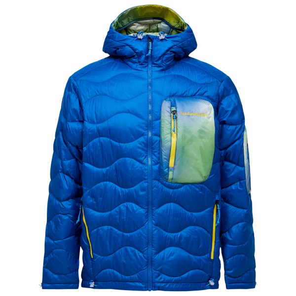 Peak Performance - Aop Helium Utility Down Jacket - Daunenjacke Gr L blau