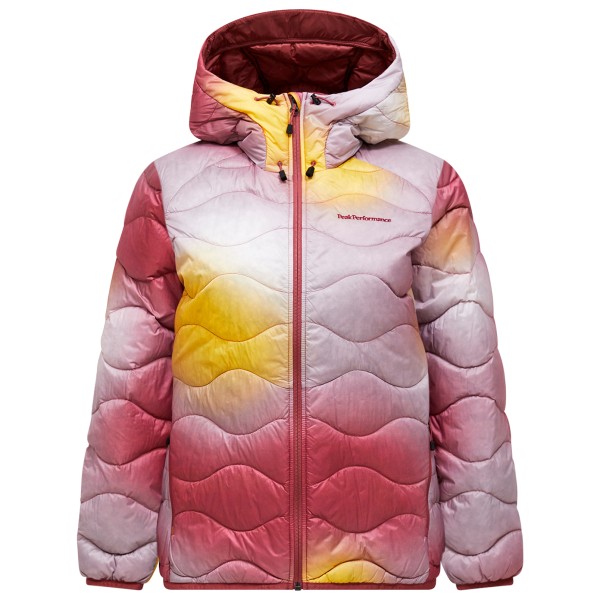 Peak Performance - Women's Aop Helium Down Hood - Daunenjacke Gr M rosa