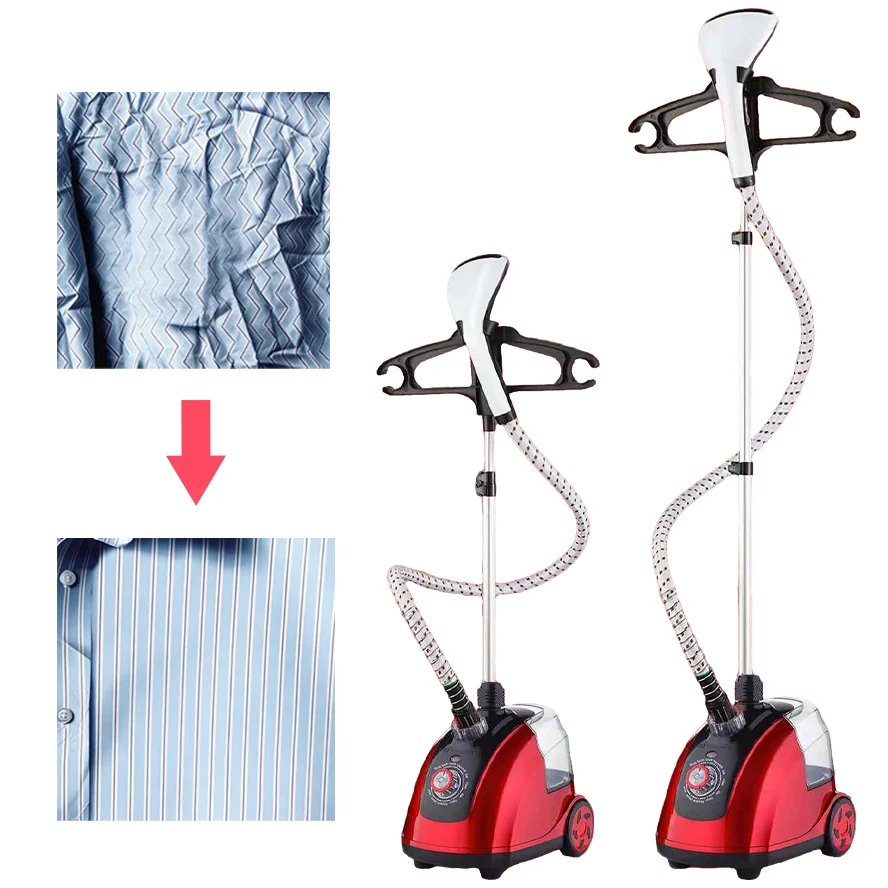 Fer à vapeur vertical suspendu, machine à repasser à vapeur domestique, fer à repasser intelligent vertical à pression accrue pour usage domestique