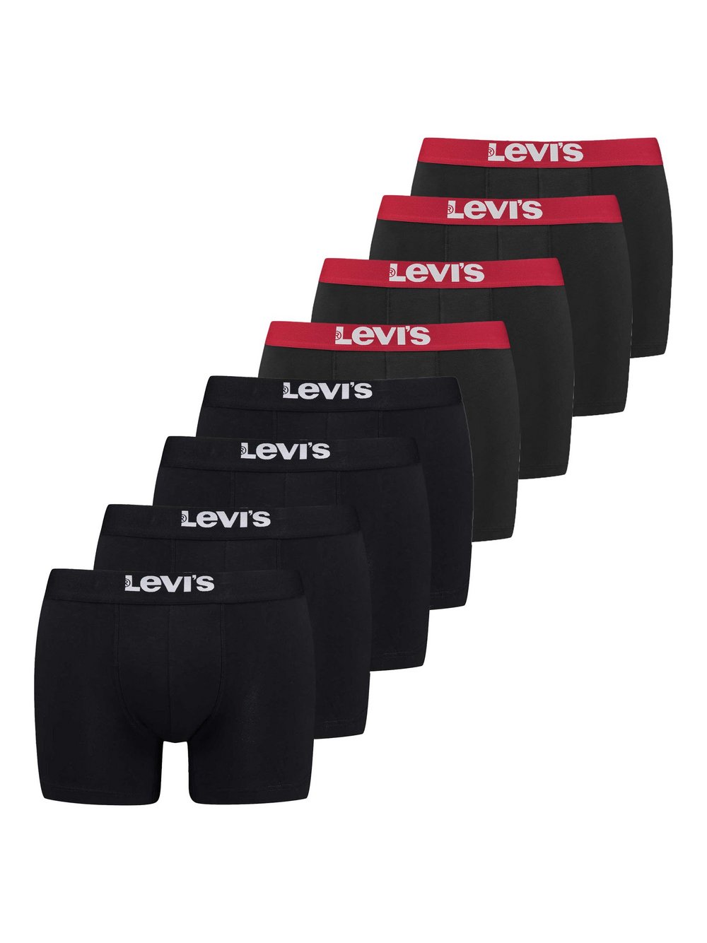 Levi's Boxershort 8er Pack Herren mehrfarbig, M Image