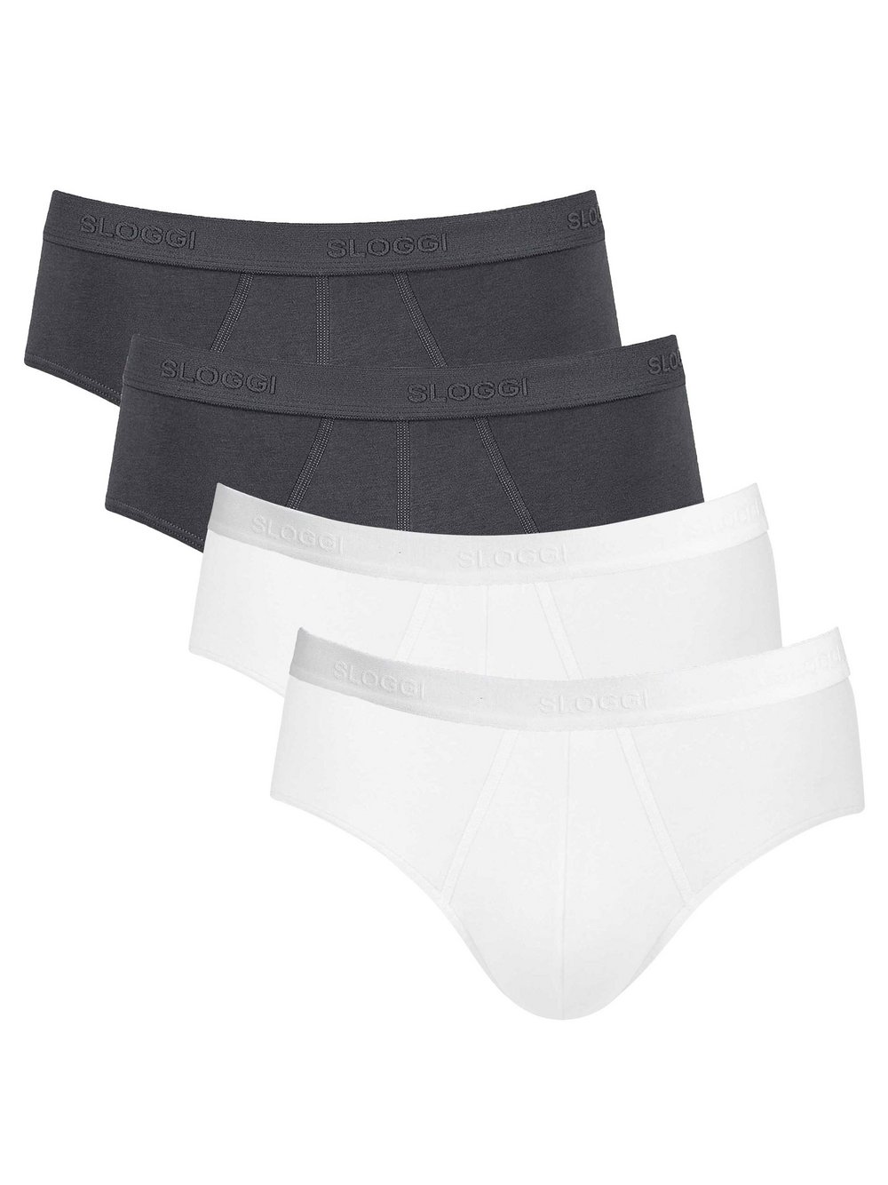 sloggi Slip 4er Pack Herren mehrfarbig, XL Image