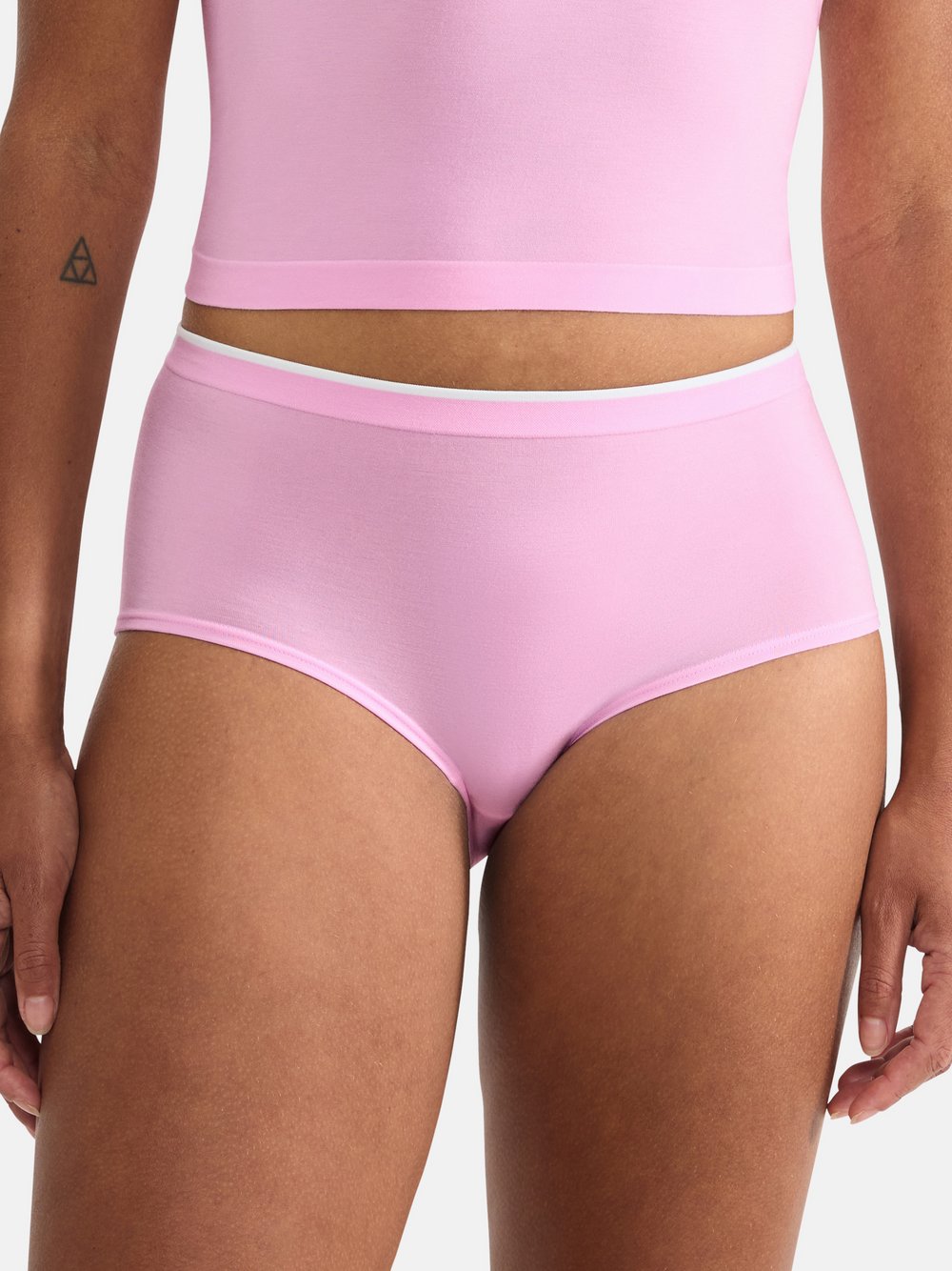 sloggi High Waist Panty Damen rosa, L Image