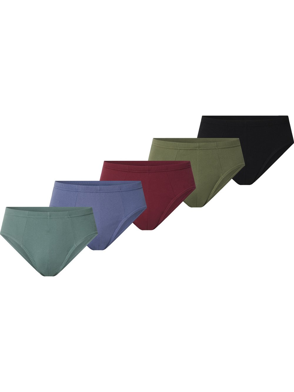 Jan Vanderstorm 5er Pack Sportslip Herren schwarz, 7XL Image