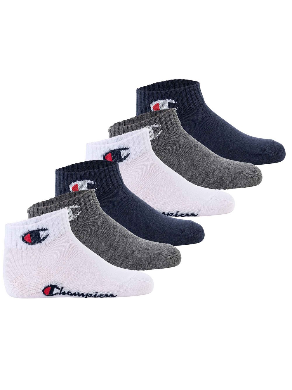 Champion Socken 6er Pack Kinder mehrfarbig, 27-30 Image
