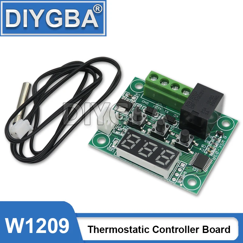 Fdkjgecf w1209 mini thermostat temperatur regler inkubation thermostat temperatur regler Image