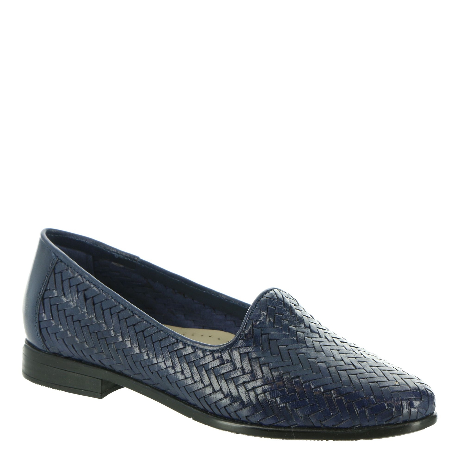 Trotters Liz III - Womens 9 Navy Slip On Medium