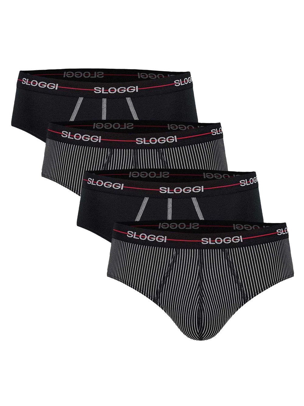 sloggi Slip 4er Pack Herren schwarz, M Image