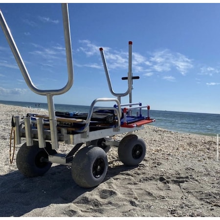 KAHUNA WAGONS CRT040 Kahuna Wagons-SUP/Kayak/Surfboard Holders-Aluminum (Pair)