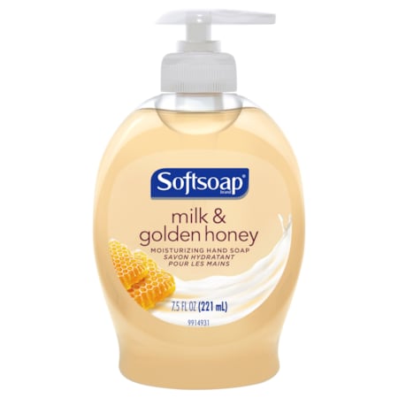 SOFTSOAP US04965A Milk And Honey Liquid Hand Soap 7.6 fl. oz. Bottles, PK6