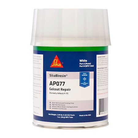 SIKA 611547 AP077 + BPO Cream Hardener - White - Quart
