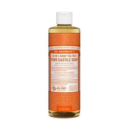 DR. BRONNERS CSTT16 16OZ Tea Tree Cast Soap
