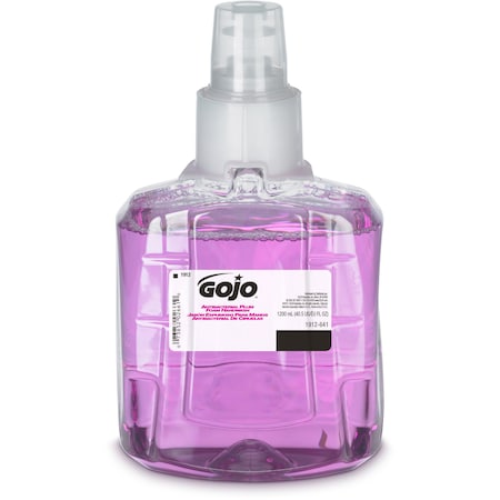 GOJO GOJ191202 Foam Handwash, f/LTX-12, Antibacterial Plum,1200mL,PE, PK 2
