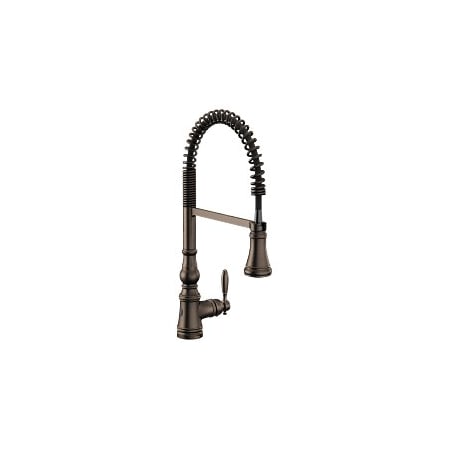 MOEN S73104EWORB Weymouth One-Handle Kitchen Faucet in Oil Rubbed Bronze