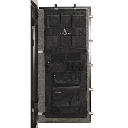 LIBERTY SAFE 10585 Panel Organizer,20in. to 25in.W Gun Safe
