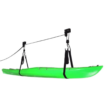 LEISURE SPORTS 557033OOX 2018 Kayak and Canoe Lift Hoist Kayak For Garage/Canoe
