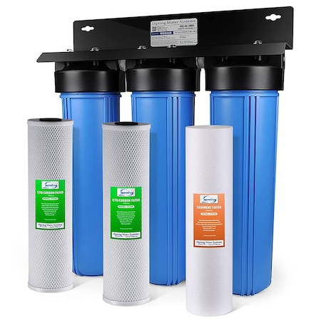 ISPRING WGB32B 3Stage Whole House Water Filtration System