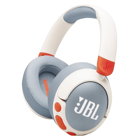 JBL JBLJR470NCWHTAM Jr 470nc Noise Cancelling Over Ear Headphones, White