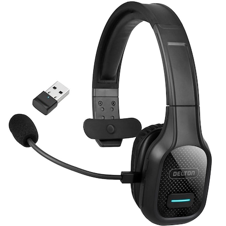 DELTON DBTHEAD20XBTDL 20X Wireless Computer Headset Bluetooth Headset with