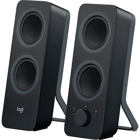 LOGITECH LOG980001294 Computer Speakers, w/Bluetooth, 3-1/2"x4-9/10"x9-1/2", - LOGITECH