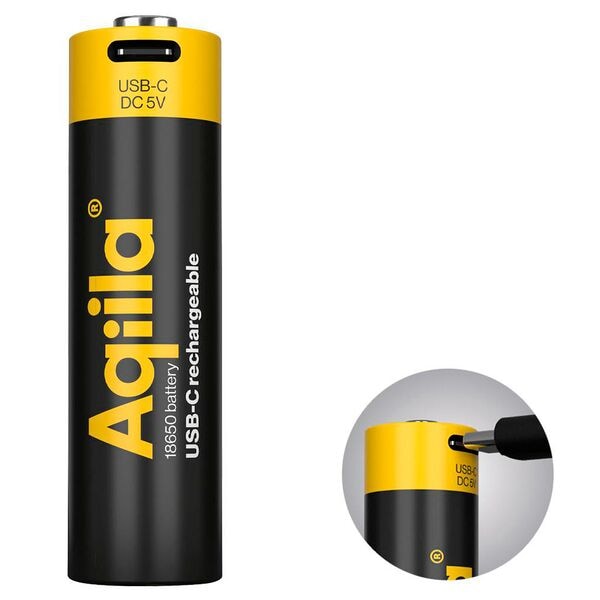 Aqiila USB-Akku mit Ladekabel »USB-C« sonstiges 2000 mAh