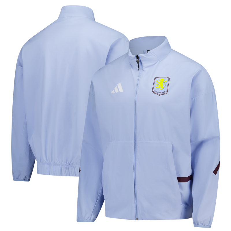 Aston Villa adidas Einlaufjacke – Blau Image