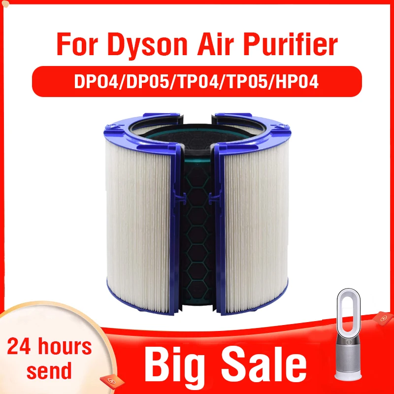 For Dyson Hepa Filter Activated Carbon Filter for Dyson Air Purifier DP04 DP05 TP04 TP05 HP04 Hepa Filter for Dyson