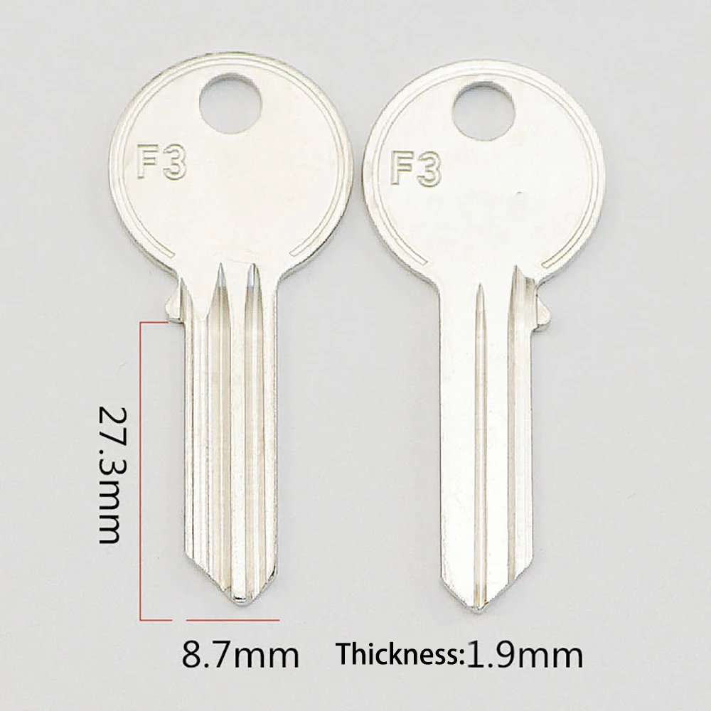 Professionelles Schlosserwerkzeug F3 für GULI Schlüsselrohlinge für Haustürschlösser, leere Schlüsselrohlinge Image